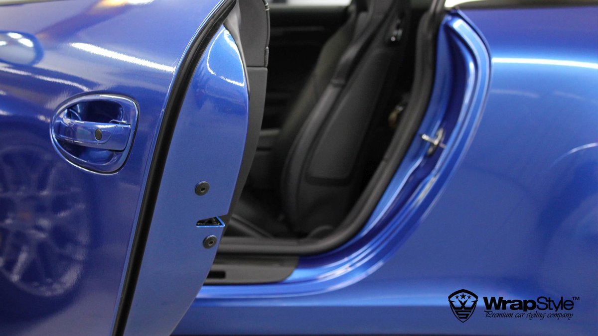 Porsche 911 - Daytona Blue wrap - img 3