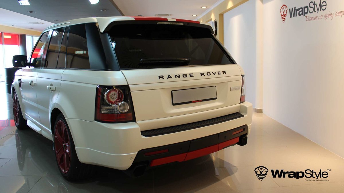 Range Rover - White Matt wrap - img 2
