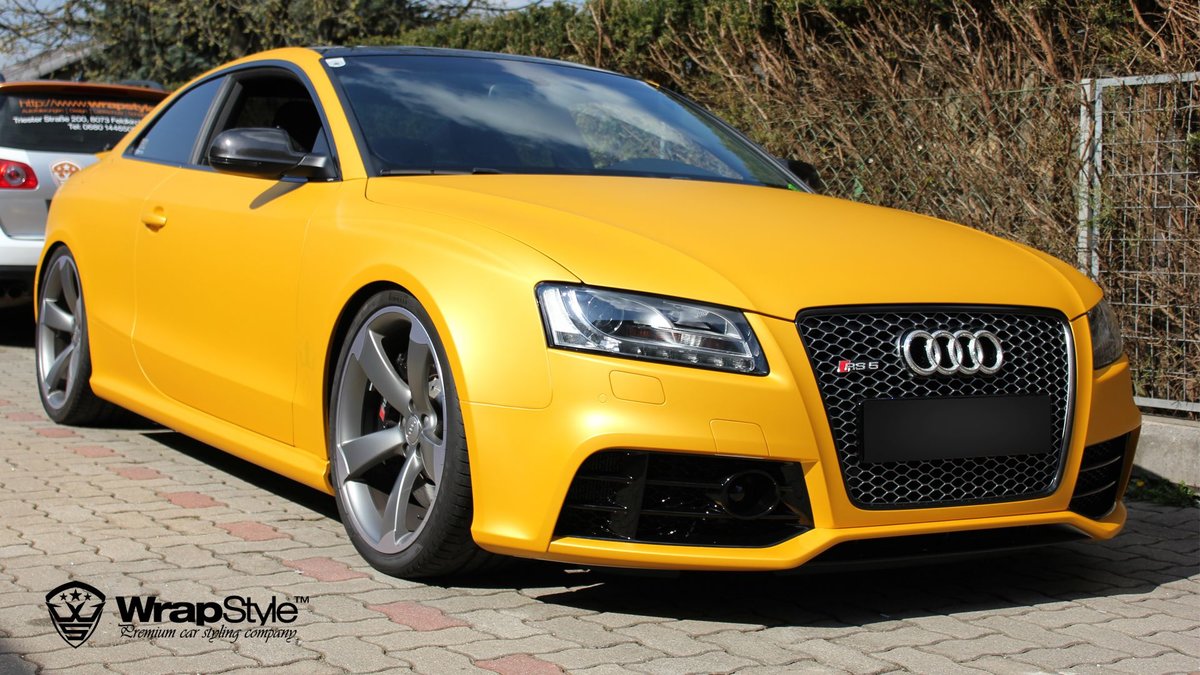 Audi A5 - Heatwave Matt wrap - img 1