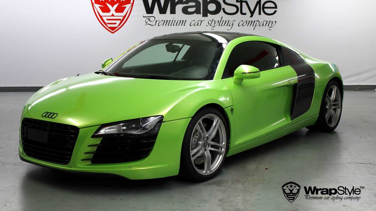 Audi R8 - Toxic Green wrap - img 2