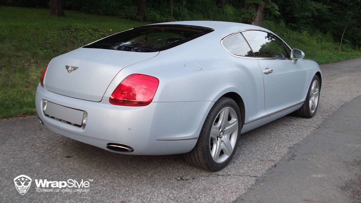 Bentley Continental - Brushed Aluminium wrap - img 1
