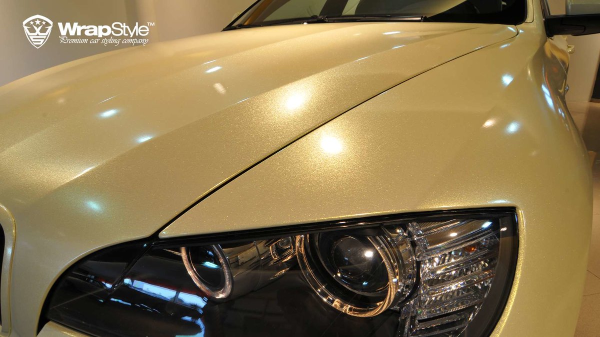 BMW X6 - Pegasus Beige Gloss wrap - img 1