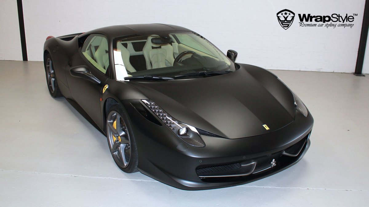 Ferrari 458 black matt - img 1