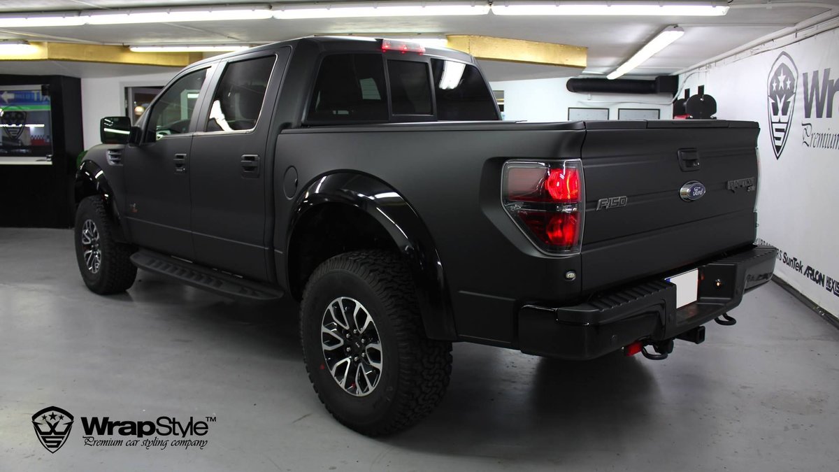 Ford Raptor - Black Matt wrap - img 1