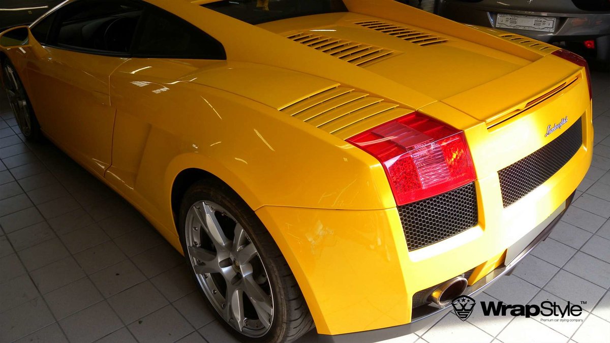 Lamborghini Galardo - Yellow Gloss wrap - img 1