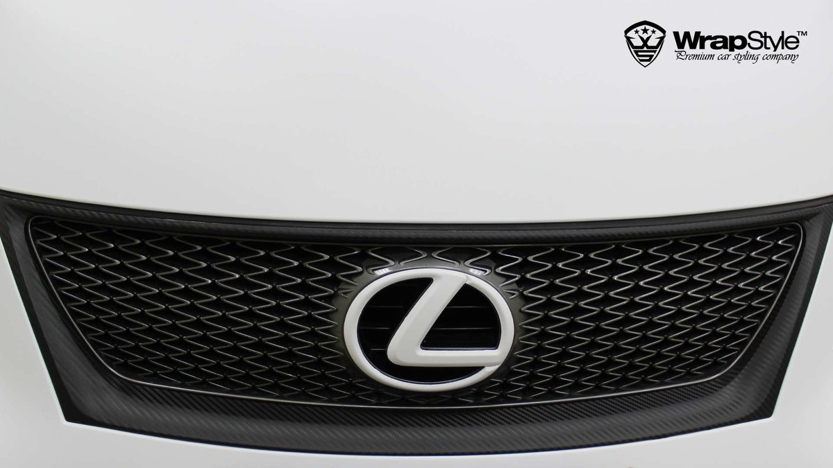 Lexus IS F - White Matt wrap - img 1
