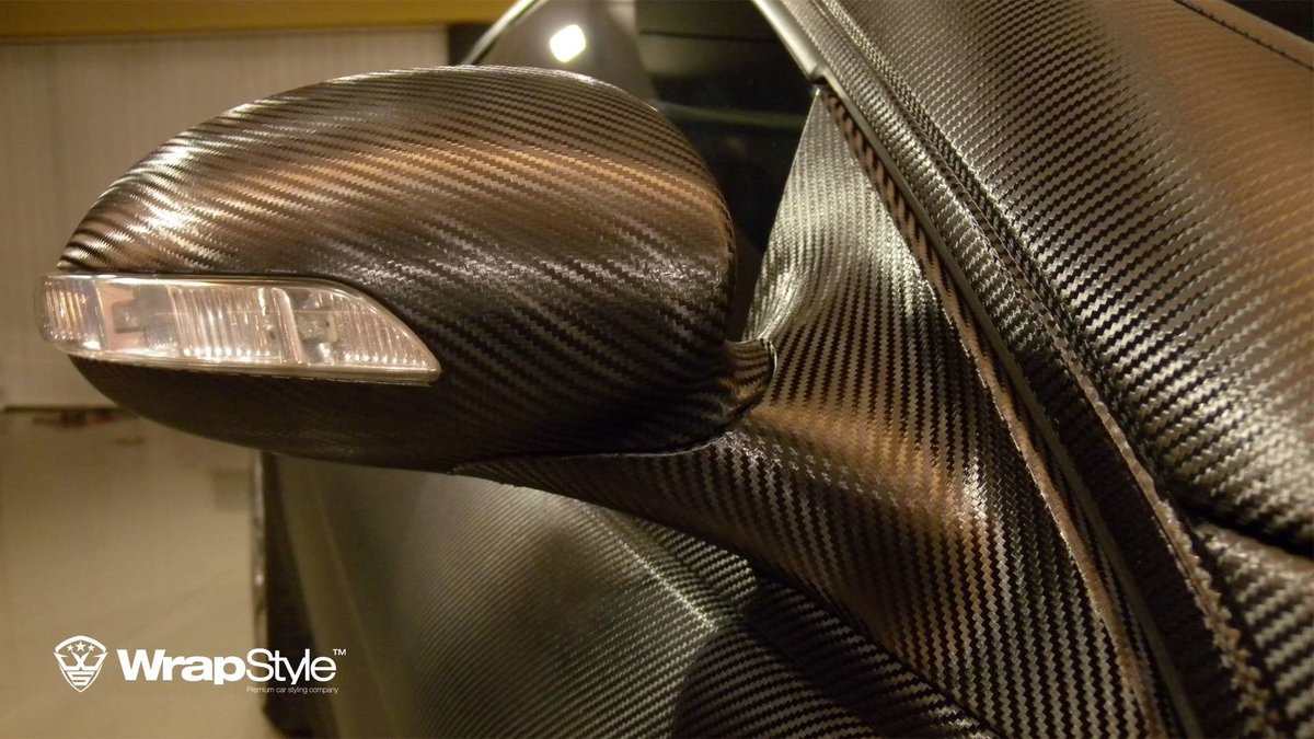 Mercedes CL - Black Carbon wrap - img 1