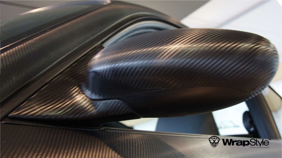 Porsche 911- Black Carbon wrap - img 1