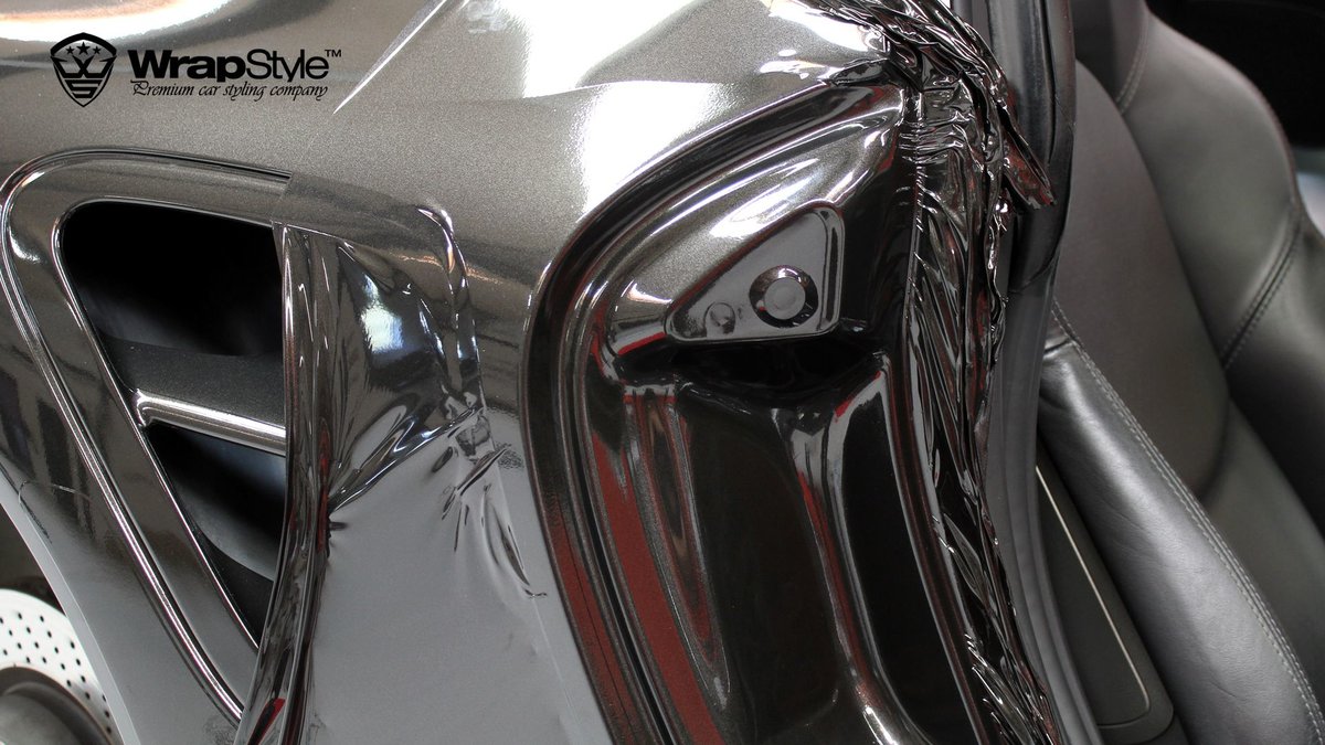 Porsche 911 - Black Metallic wrap - img 2