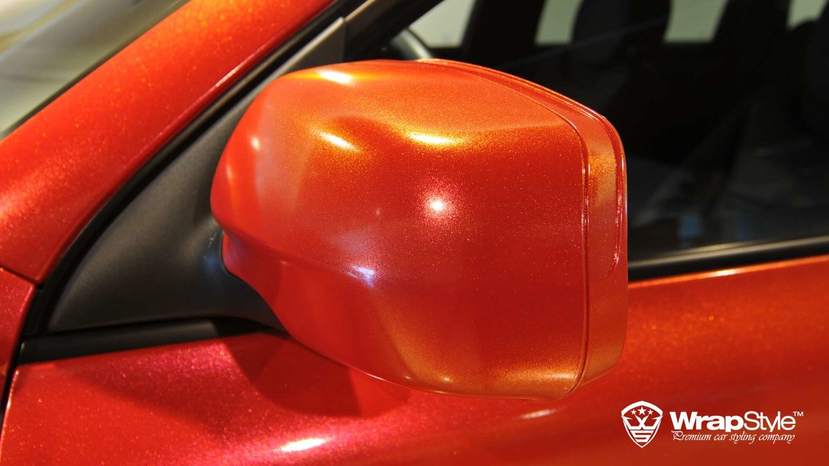 Porsche Cayenne - Red Two-Tone wrap - img 1