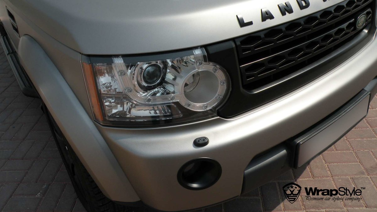 Range Rover - Aluminium Matt wrap - img 1
