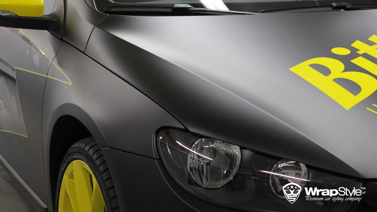 Volkswagen Scirocco - Black Matt design - img 2