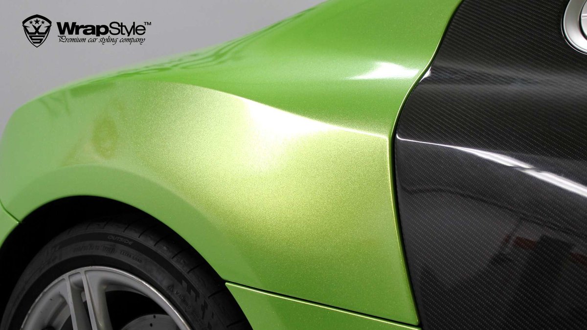 Audi R8 - Toxic Green wrap - img 1