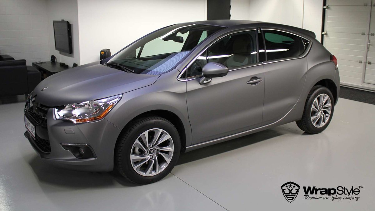 Citroen DS4 - Grey Matt wrap - img 1