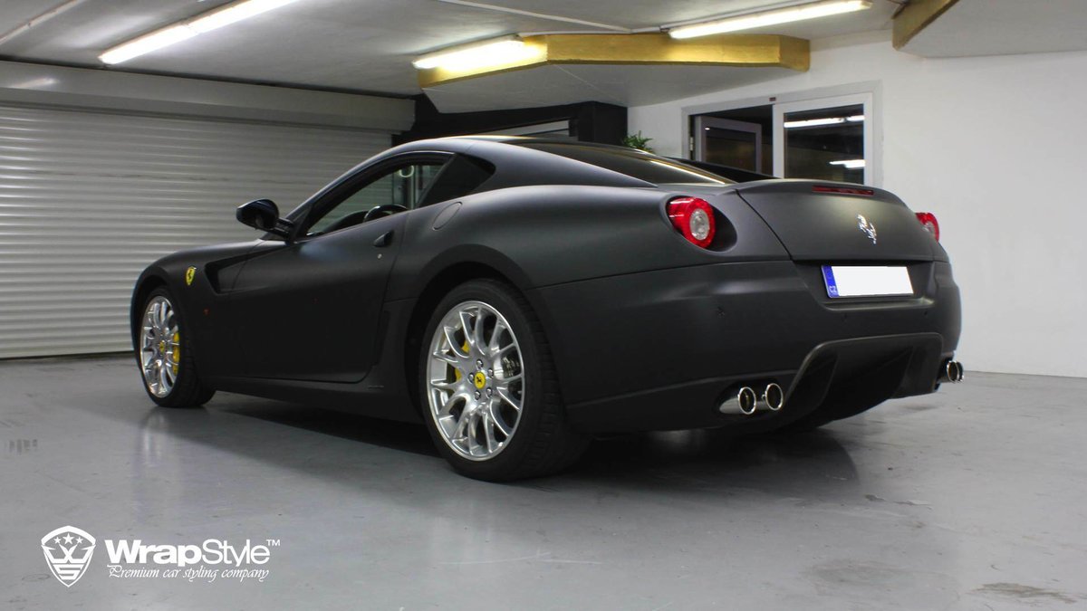 Ferrari 599 - Black Matt  wrap - img 2
