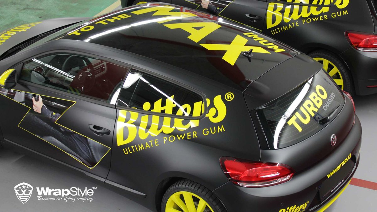 Volkswagen Scirocco - Black Matt design - img 1