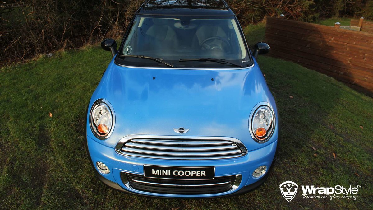 Mini Cooper - Poseidon Blue wrap - img 1