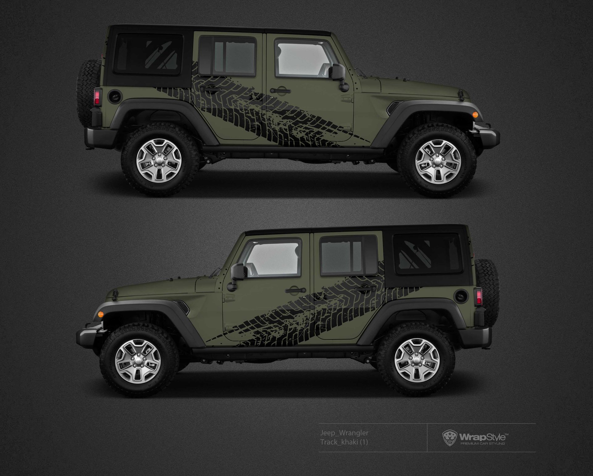 Jeep Wrangler - Track | WrapStyle