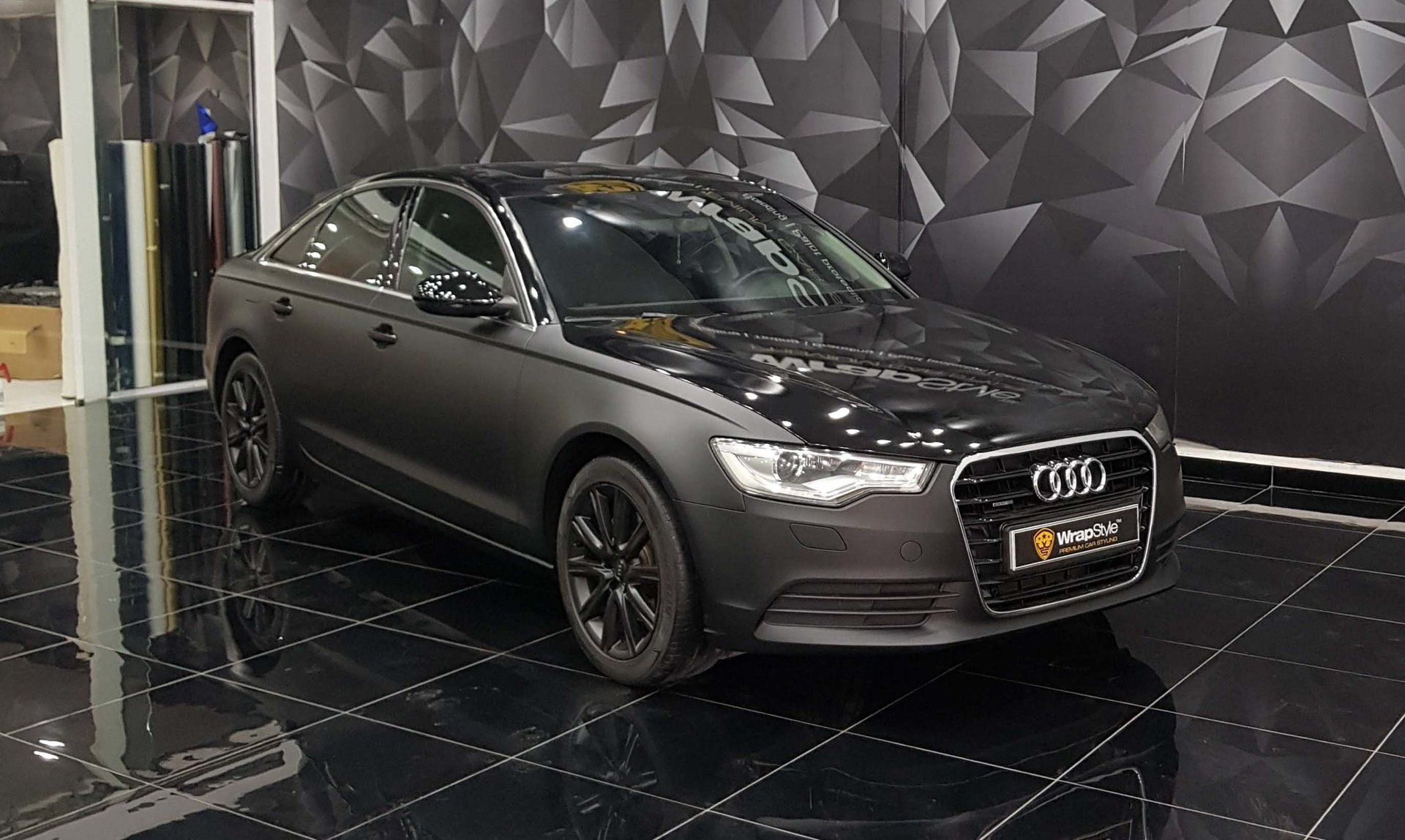 Audi A5 Black Matt wrap | WrapStyle