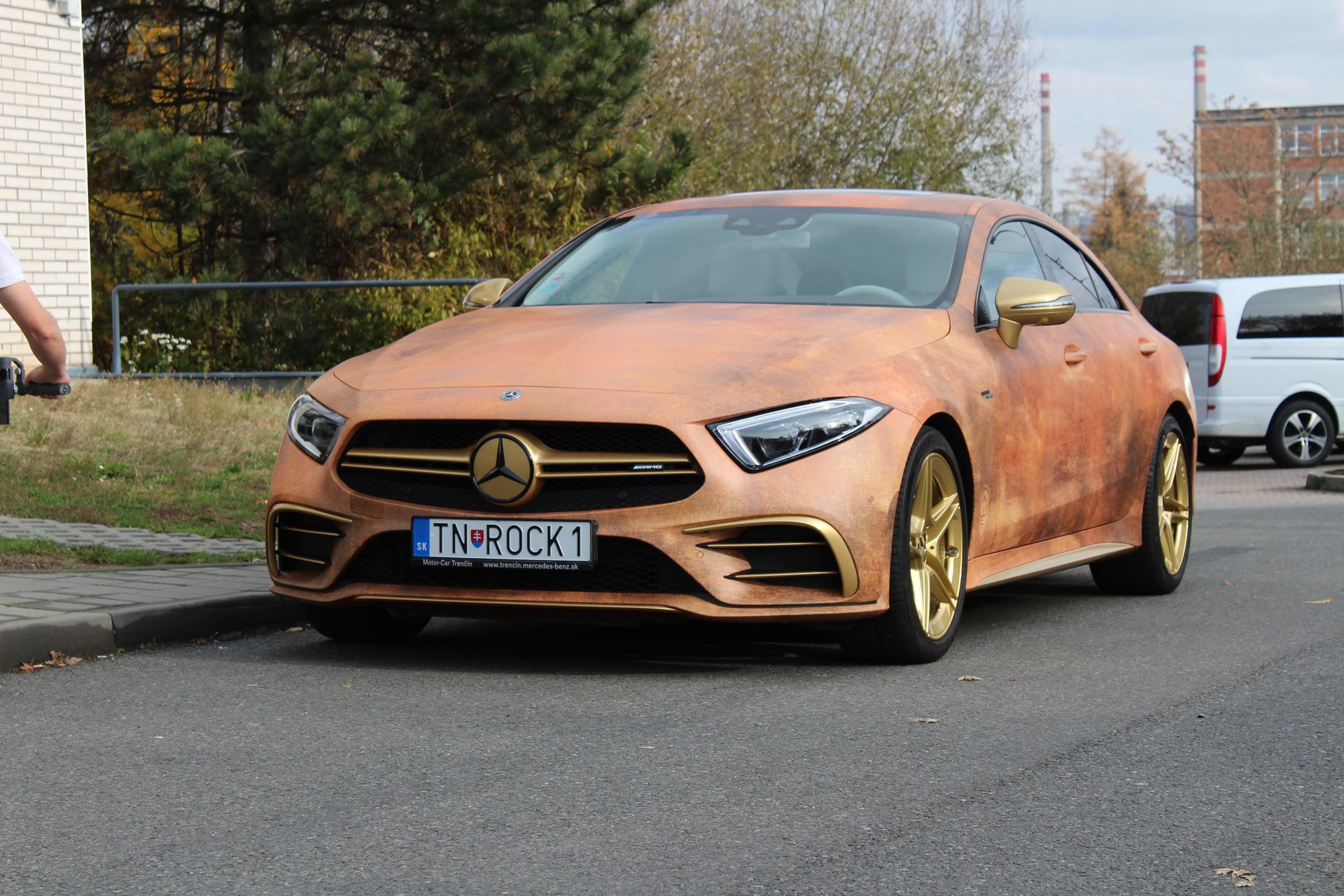 Mercedes Cls Rusty Wrap Wrapstyle