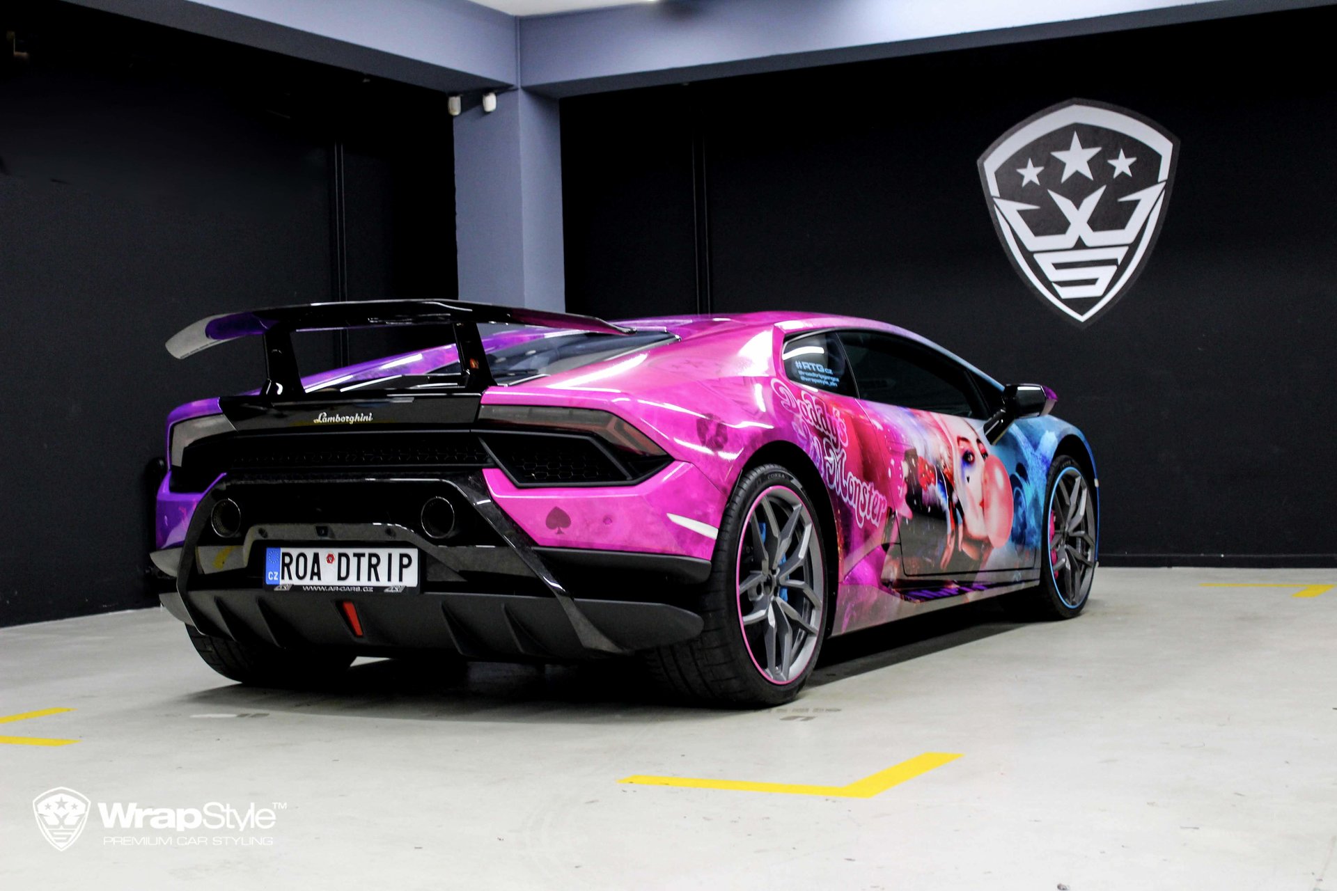 Lamborghini Huracan - Joker design | WrapStyle