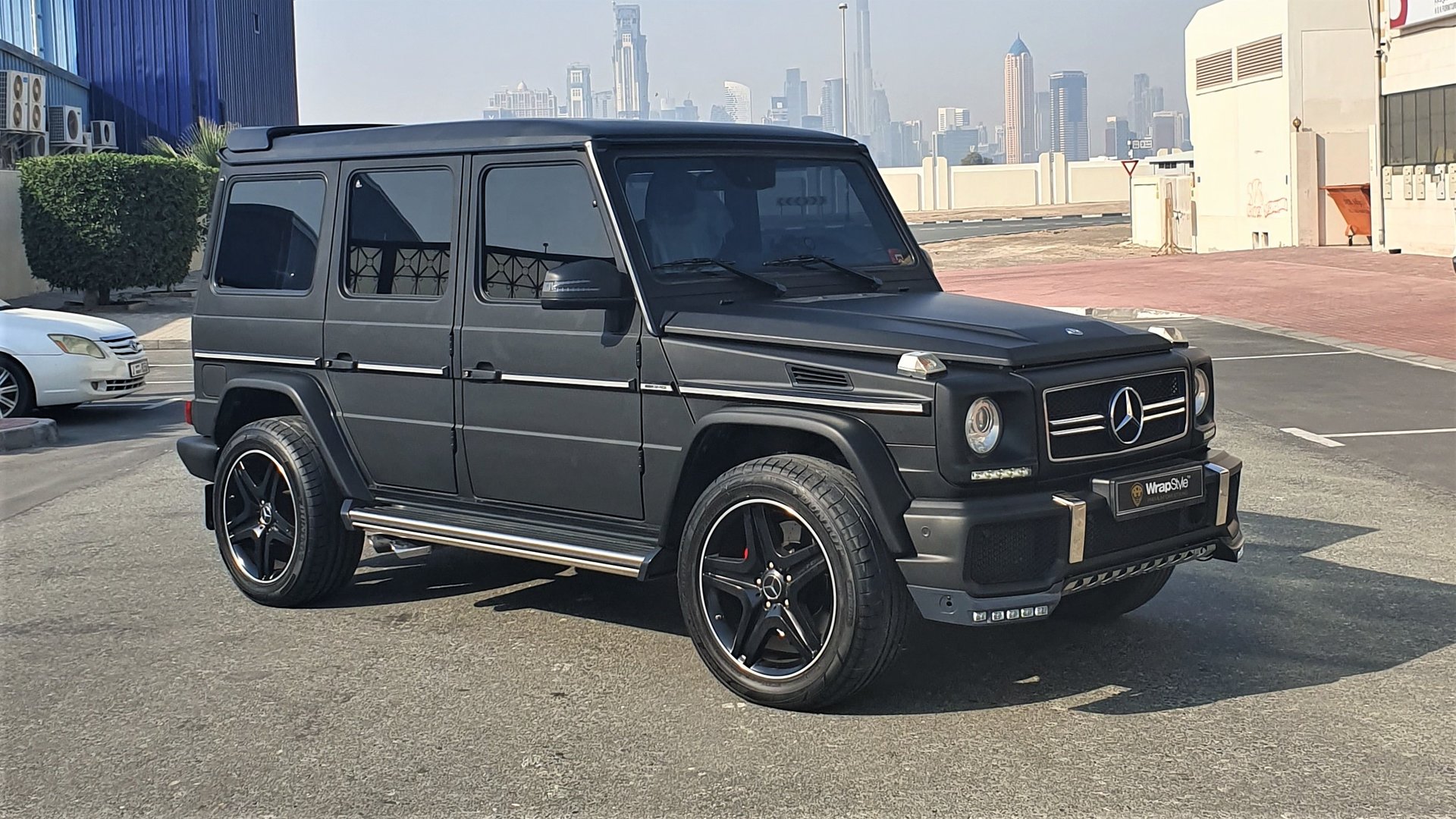 Mercedes G Wagon Black Matte