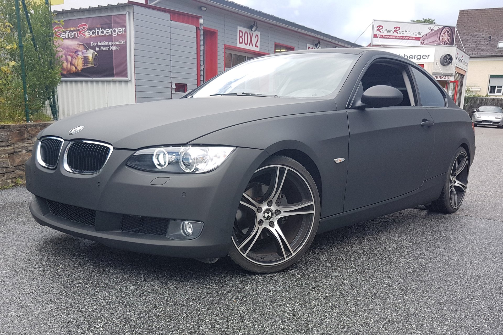 BMW 3 Dead Black Matt wrap WrapStyle