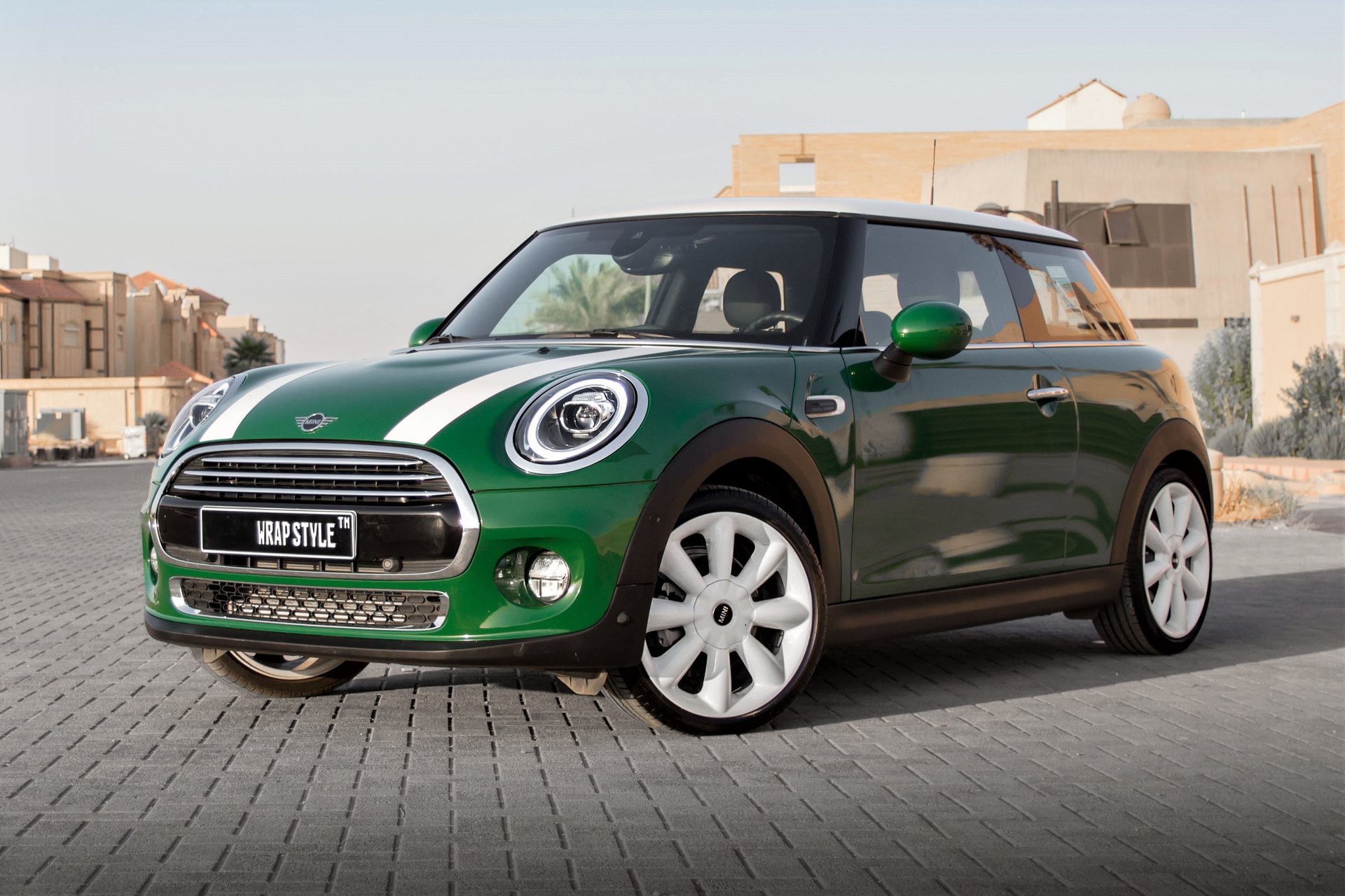 Mini Cooper - Green Gloss wrap | WrapStyle