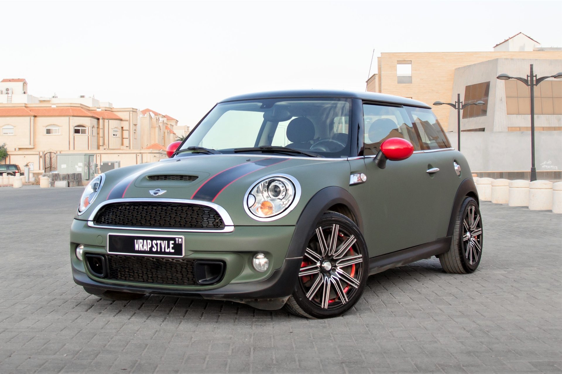 Mini Cooper S - Green Matt wrap