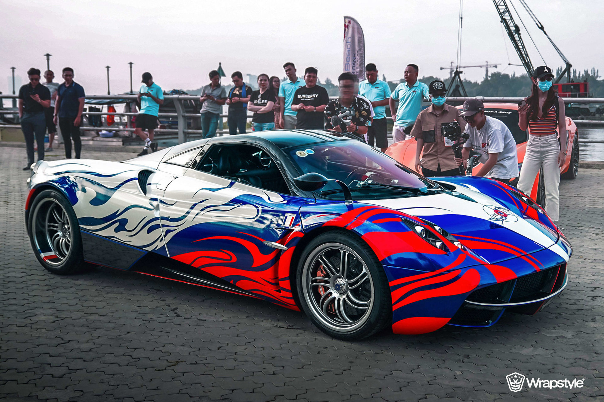 Pagani Huayra - Fire Wrap | WrapStyle