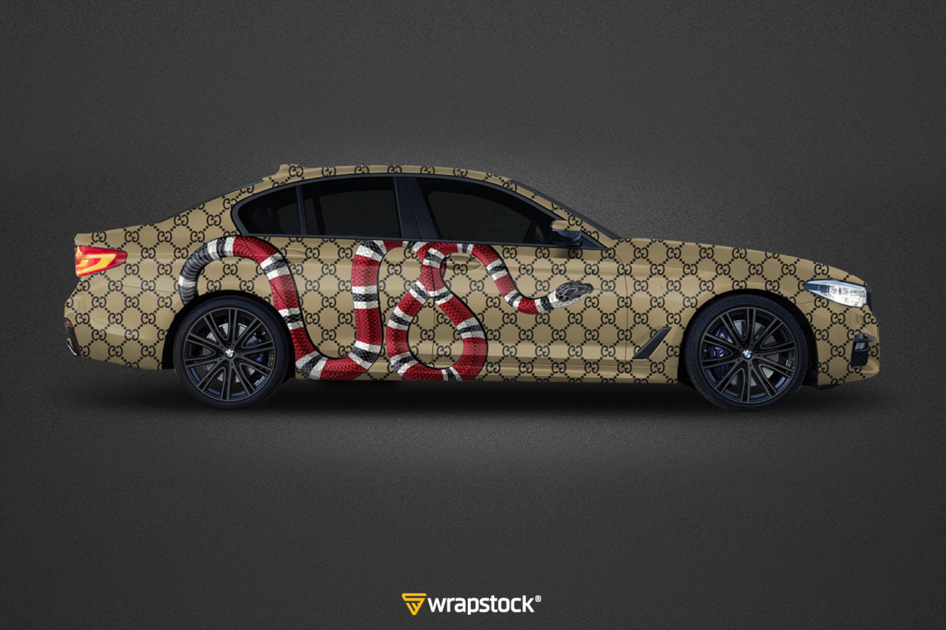 gucci car wrap