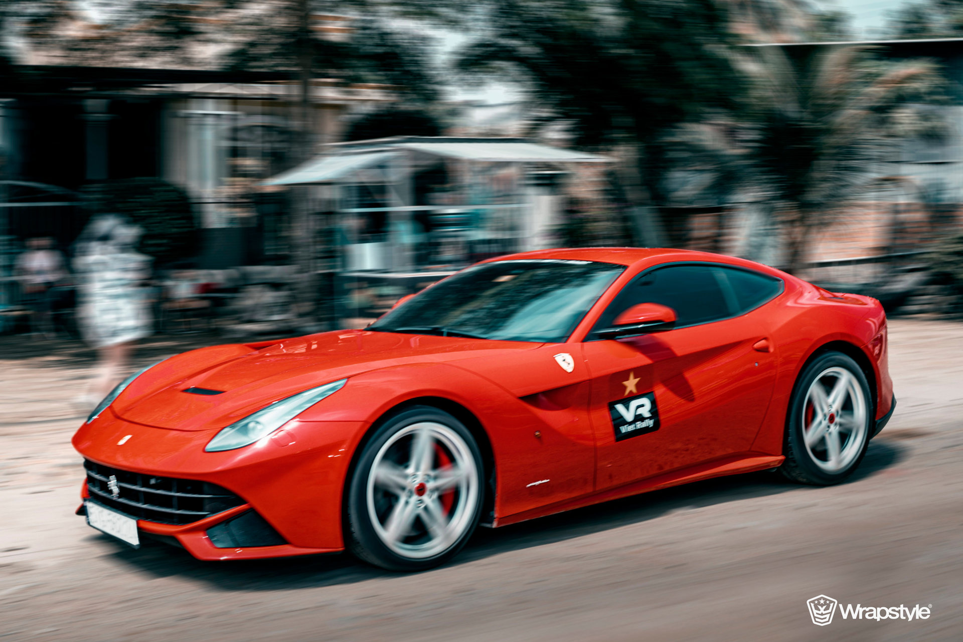 FERRARI F12 THEN WHAT WRAP DESIGN - JOYRIDE