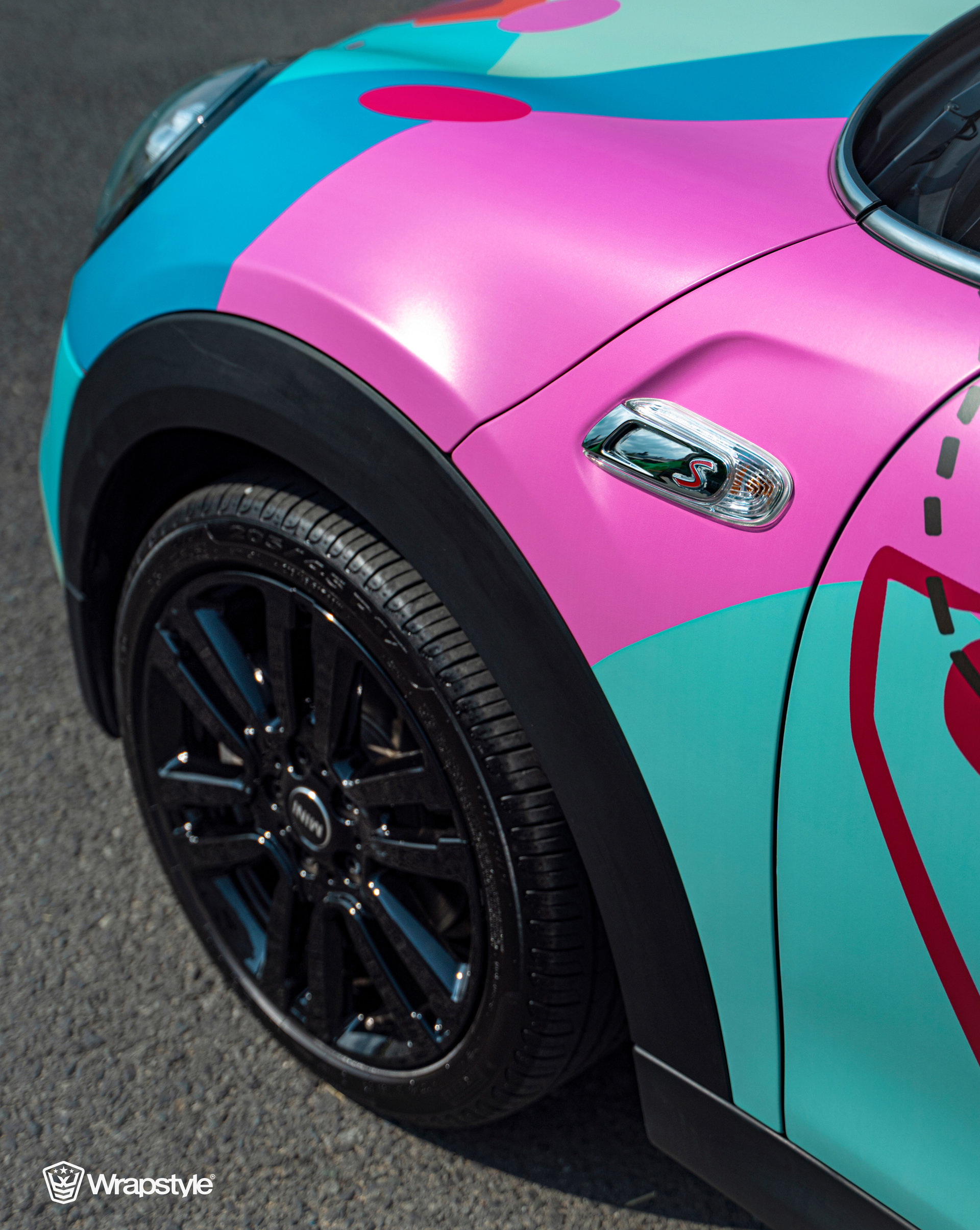 Mini Cooper Colorful Design WrapStyle