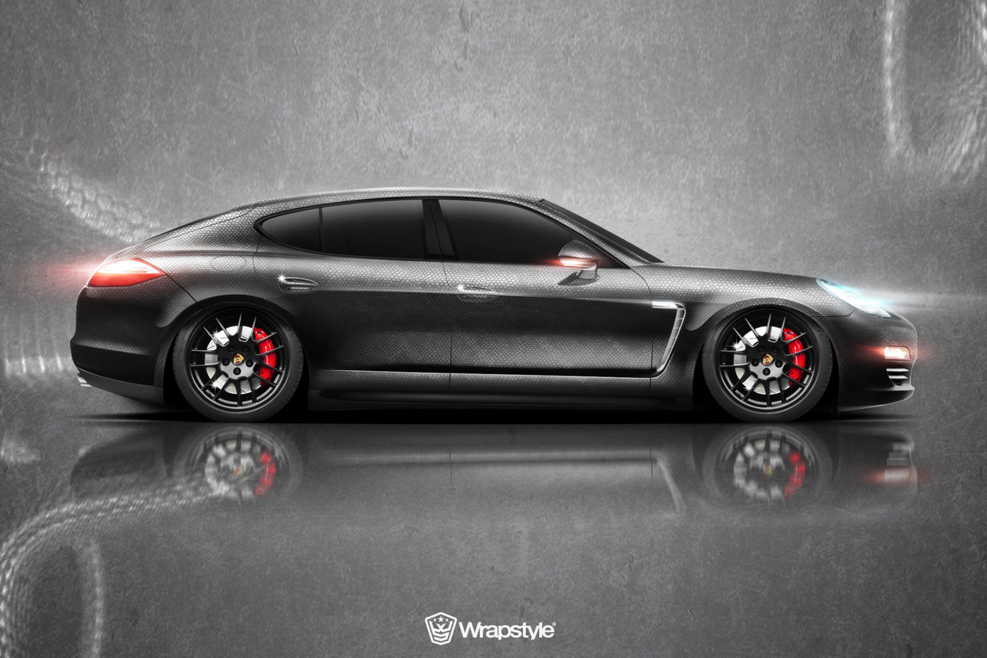 Porsche Panamera - Snakeskin Design | WrapStyle