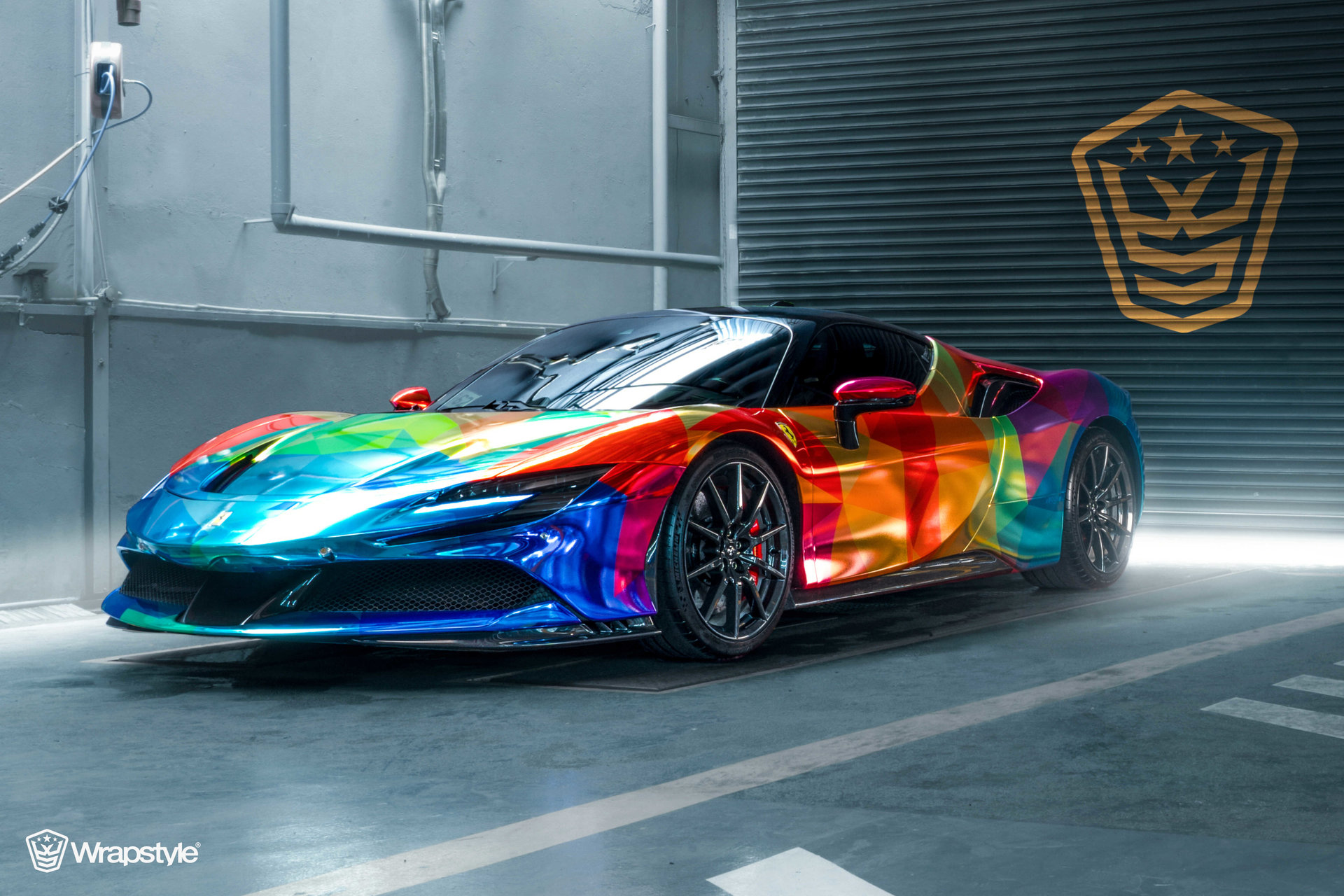 Ferrari SF90 - Colorful Wrap