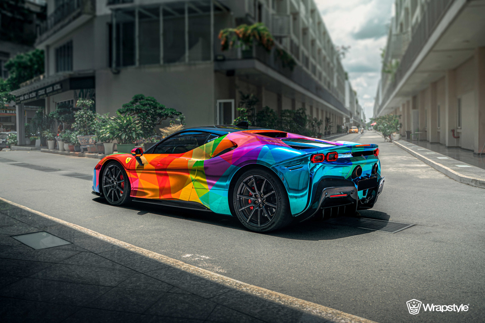 Ferrari SF90 - Colorful Wrap