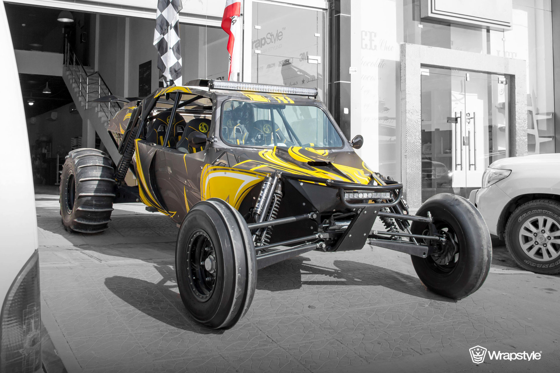 talent Bouwen Vorming Sand Buggy - Curly Design | WrapStyle