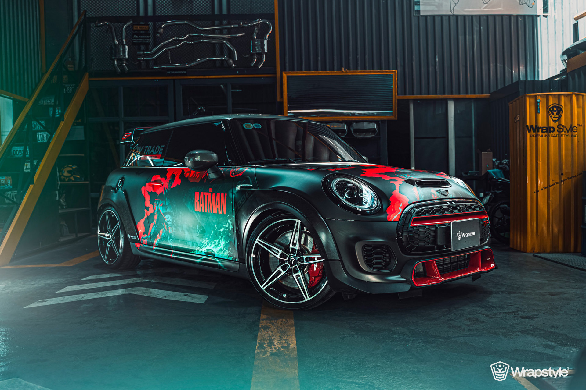 Mini John Cooper Works GP - Batman Wrap | WrapStyle