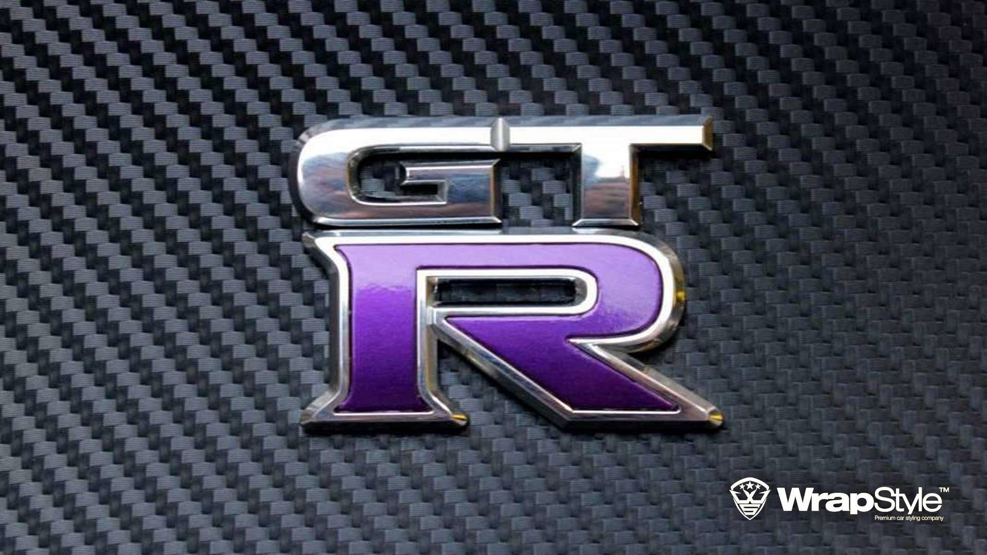 Nissan GTR - Black Violet wrap | WrapStyle Nissan GTR - Black Violet wrap | WrapStyle