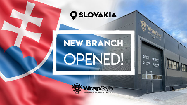 WrapStyle Bratislava just opened!