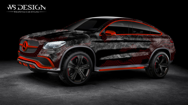 Mercedes GLE Coupe - Strokes design - img 4 small