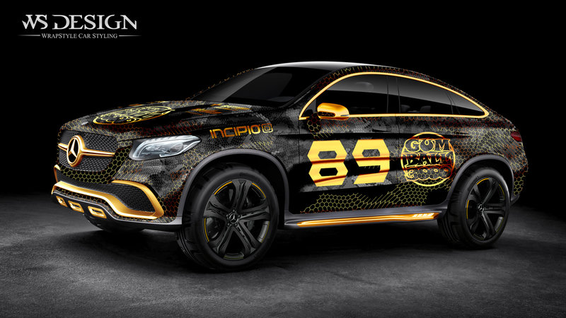 Mercedes GLE Coupe - Strokes design - img 1 small