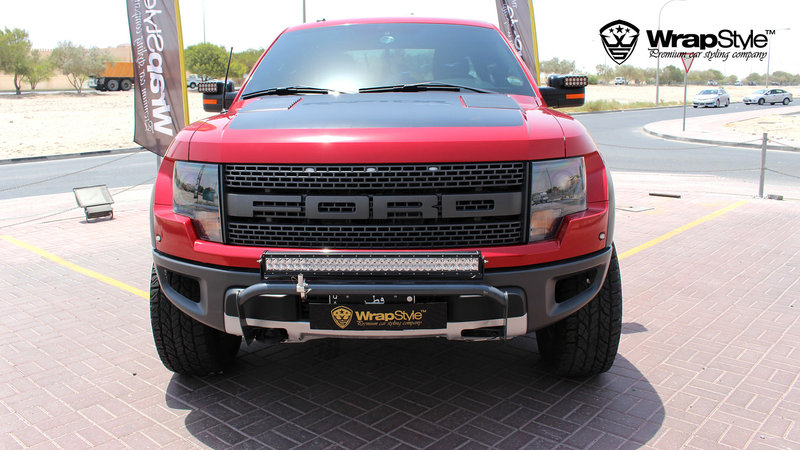 Ford Raptor - True Blood Red wrap - img 2 small