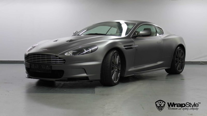 Aston Martin DBS - Grey Matt wrap - cover small