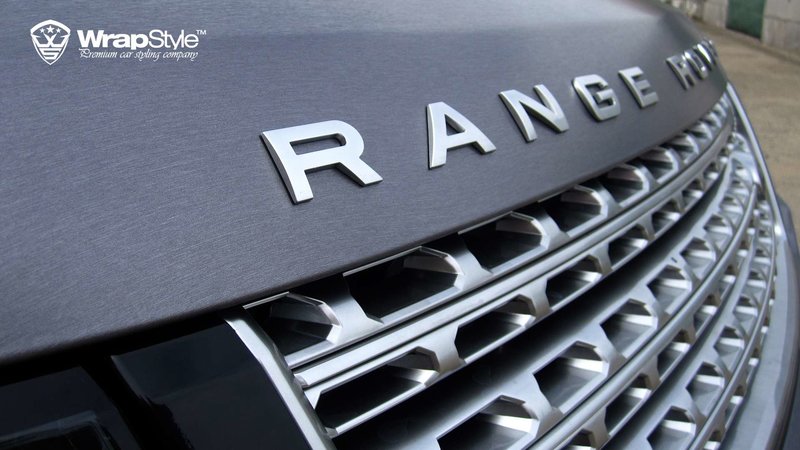 Range Rover Vogue - Grey Brushed wrap - cover small