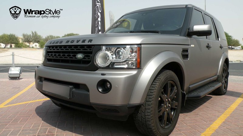 Range Rover - Aluminium Matt wrap