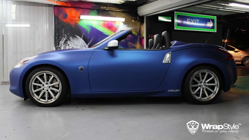 Nissan GTR  - Deep Ocean Matt wrap - cover small