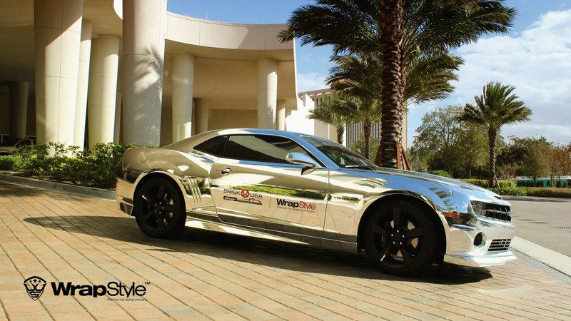 Chevrolet Camaro - Chrome Gloss wrap - cover small