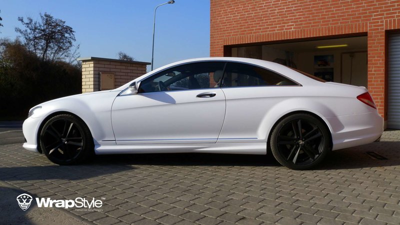 Mercedes-Benz C-Class - White Matt wrap - cover small