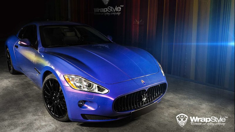 Maserati GranTurismo - Polar Glow wrap